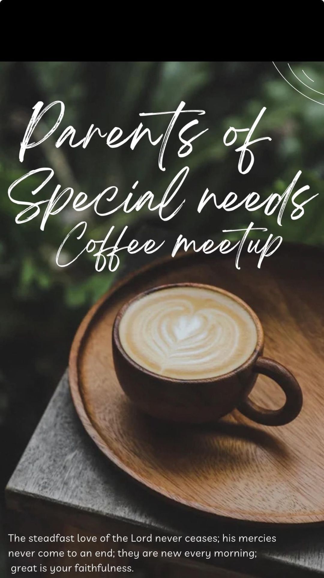 Parents of those with Special Needs Coffee Meetup