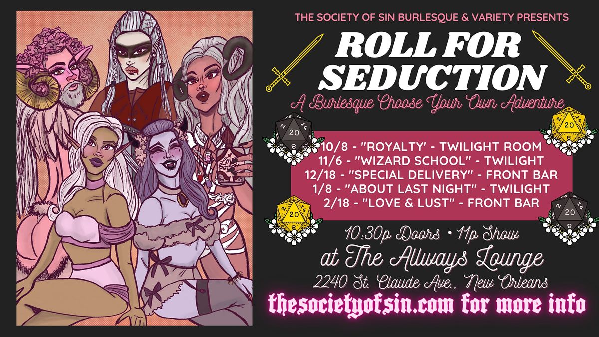 Roll for seduction
