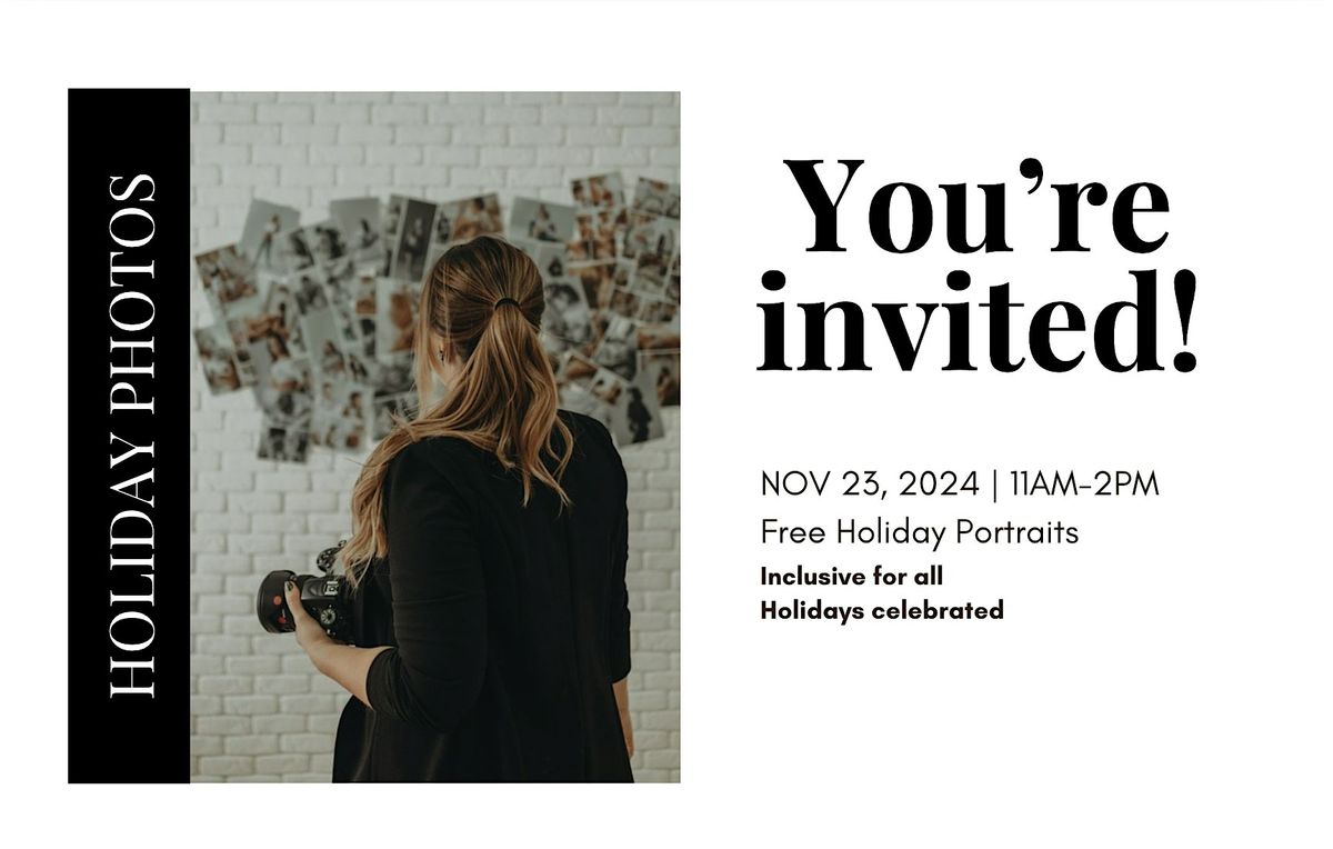 Free Holiday Portraits