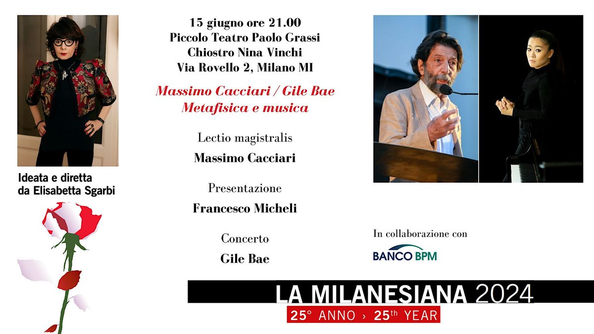 MASSIMO CACCIARI \/ GILE BAE METAFISICA E MUSICA
