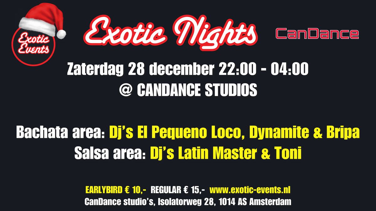 Exotic Nights 2 zalen 