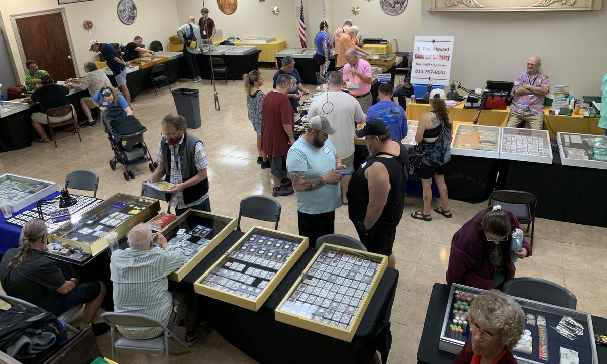 Coinacopia Tampa's Monthly Coin Show