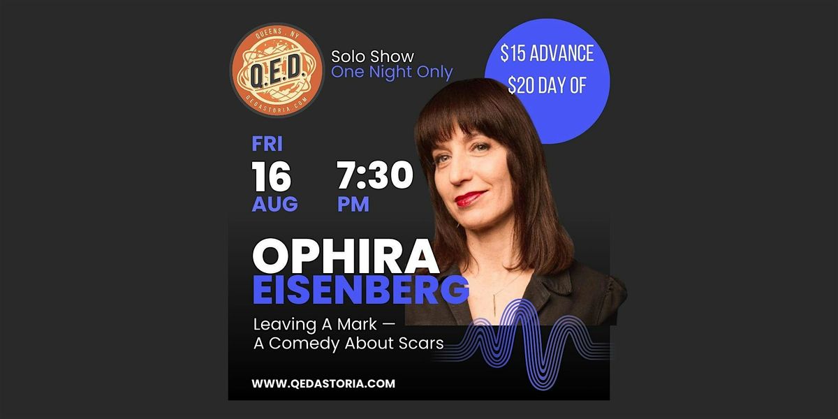Ophira Eisenberg - Leaving a Mark