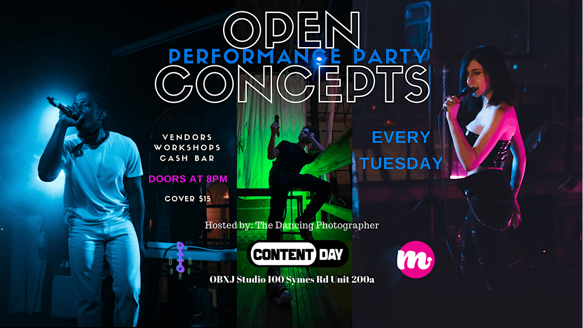 Open Concepts - Performance party