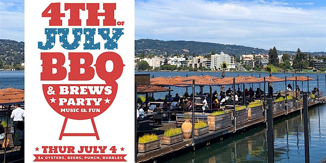 4th of July BBQ & BREWS PARTY on the DOCK | Music & Fun at LAKE CHALET