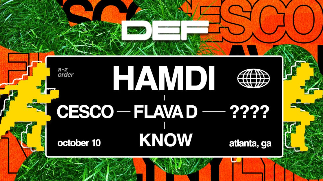 Hamdi Fc At Def: Hamdi, ????, Flava D, Cesco & Know in Atlanta