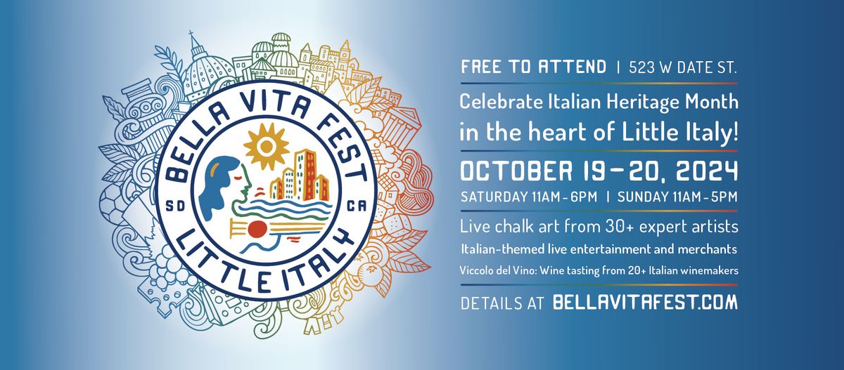 Bella Vita Fest Celebrates Italian Culture in  San Diego\u2019s Little Italy