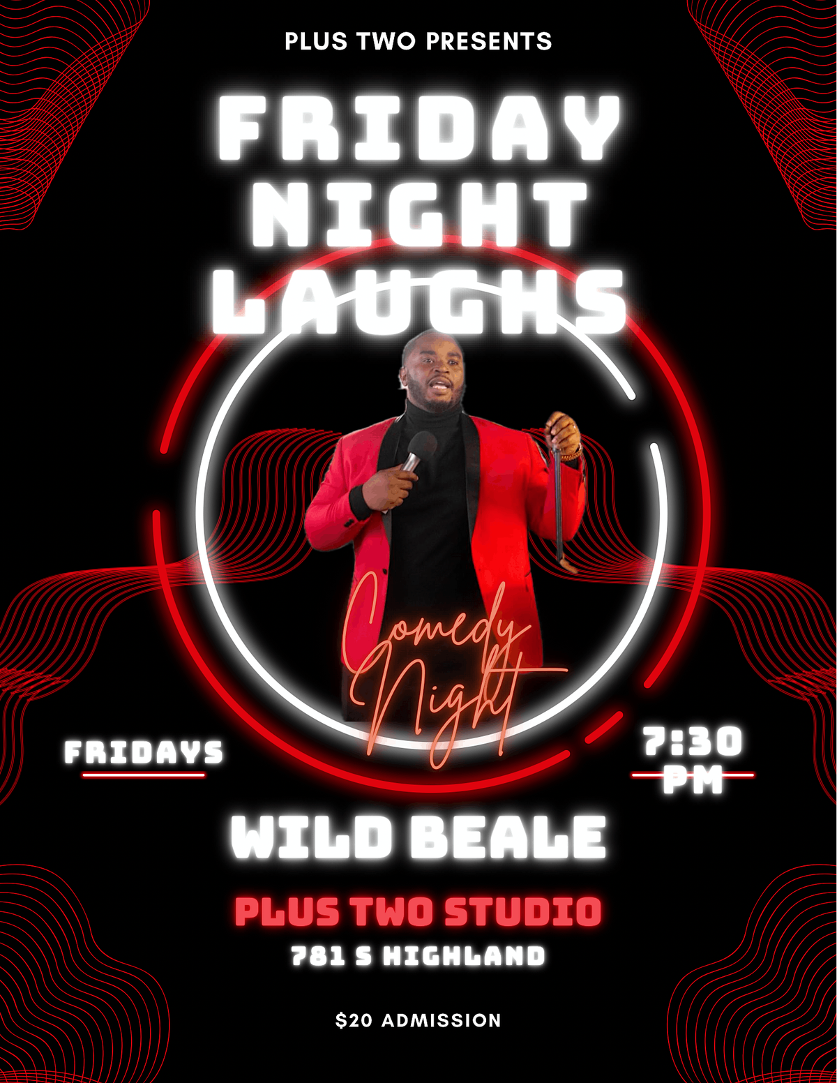 Friday Night Laughs Comedy Night