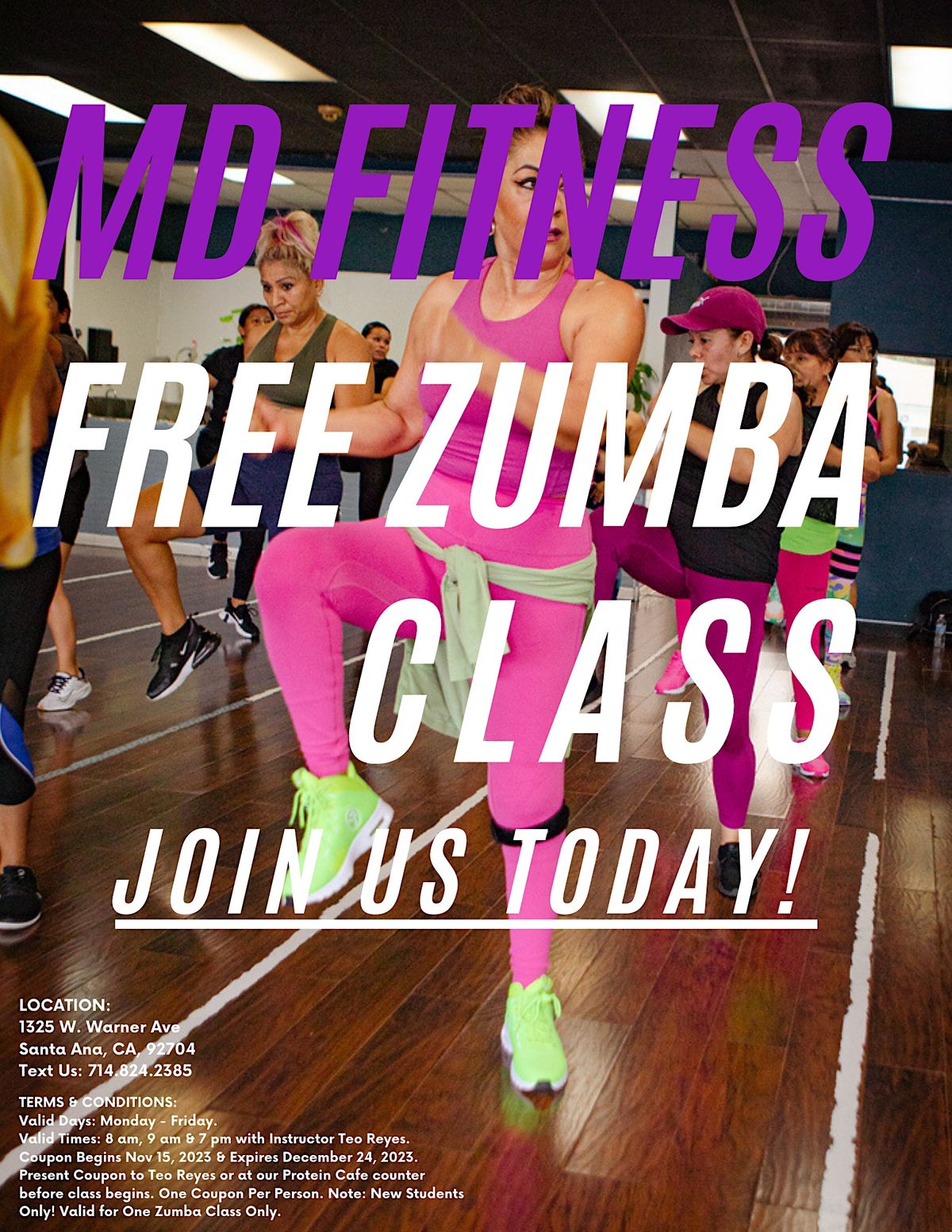 Zumba Orange County (Free Class Offer)