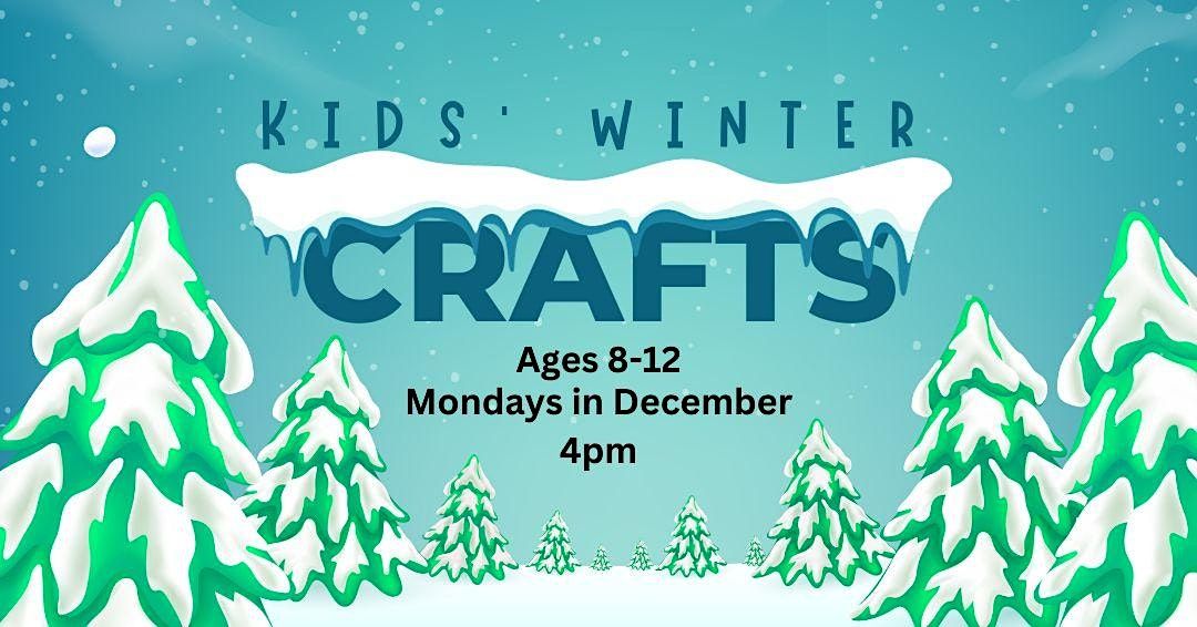 Kids Winter Crafts: Winter Watercolor Scene (Ages 8-12)