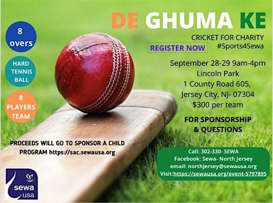 Sewa NY NJ :  Sports4Sewa Cricket 2024