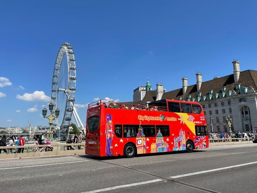 London Hop On Hop Off Bus Sightseeing City Tour