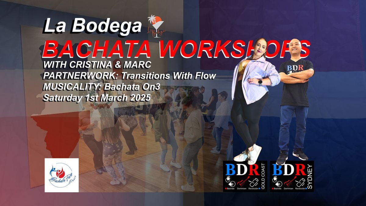 Bachata Fever Saturday 1st March workshops & social dancing