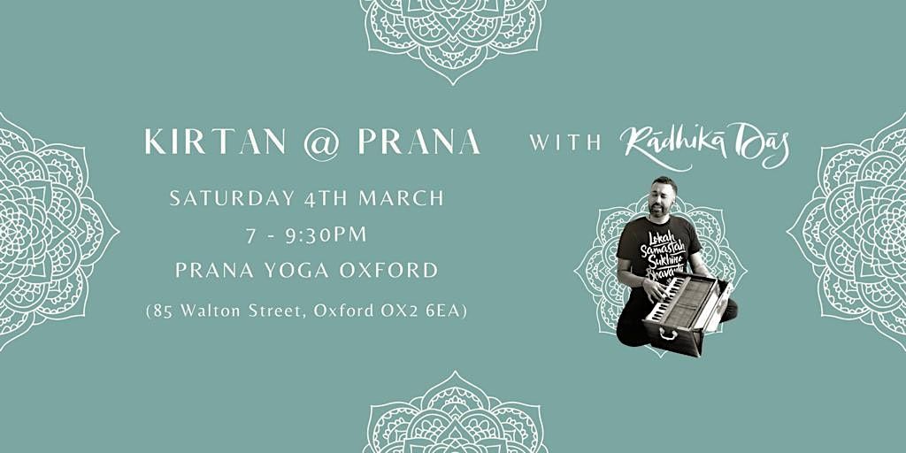 Kirtan with Radhika Das and friends