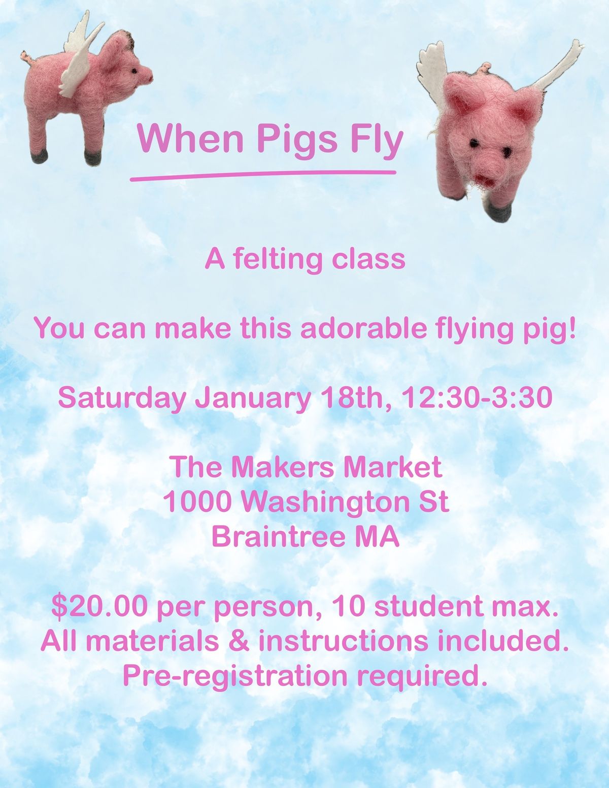 When Pigs Fly