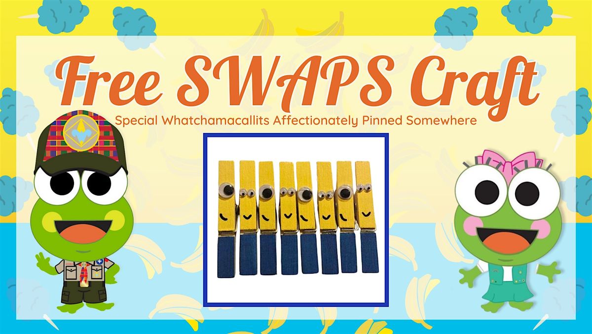 Free SWAPS craft at sweetFrog Catonsville