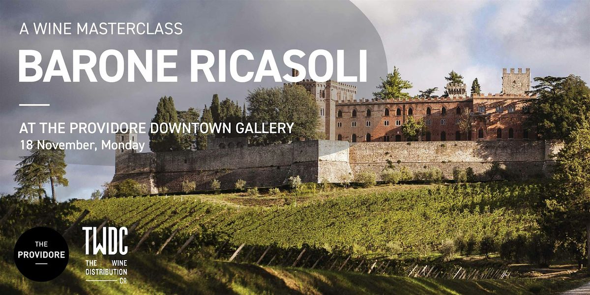 A Wine Appreciation Class with Eleonora Rabino of Barone Ricasoli, Italy