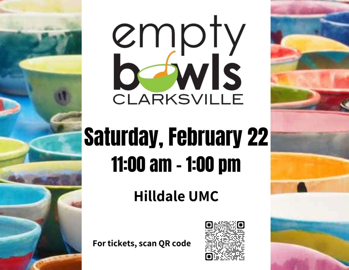 Empty Bowls Luncheon at Hilldale United Methodist Church