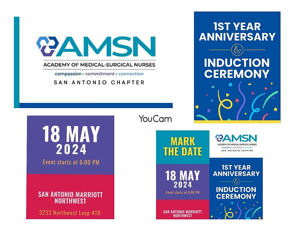 AMSN San Antonio Chapter's Induction  of Officers & Anniversary Event 2024