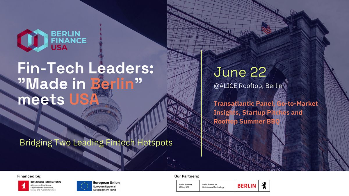 Fin-Tech Leaders: 'Made in Berlin' Meets USA