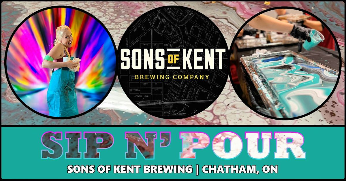 Sip N' Pour Workshop at Sons of Kent Brewing!