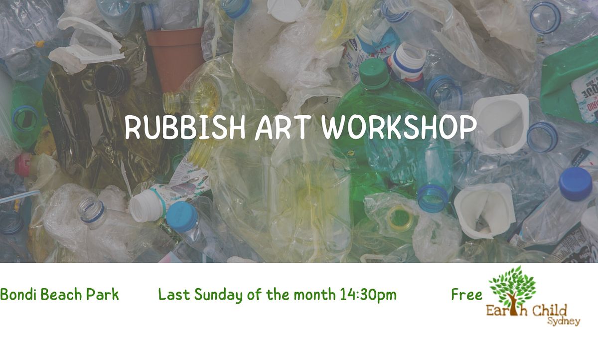 Rubbish Art Easter Edition Tinfoil Sculptures, Bondi Beach, 24 April 2022