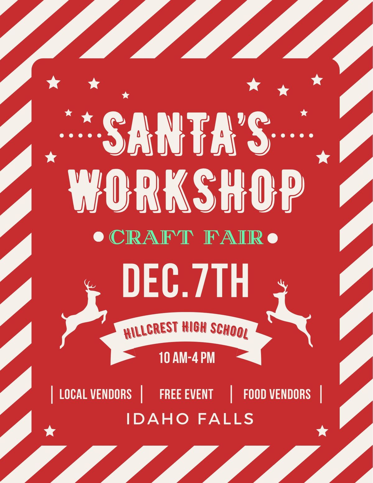 Santa\u2019s Workshop Craft Fair