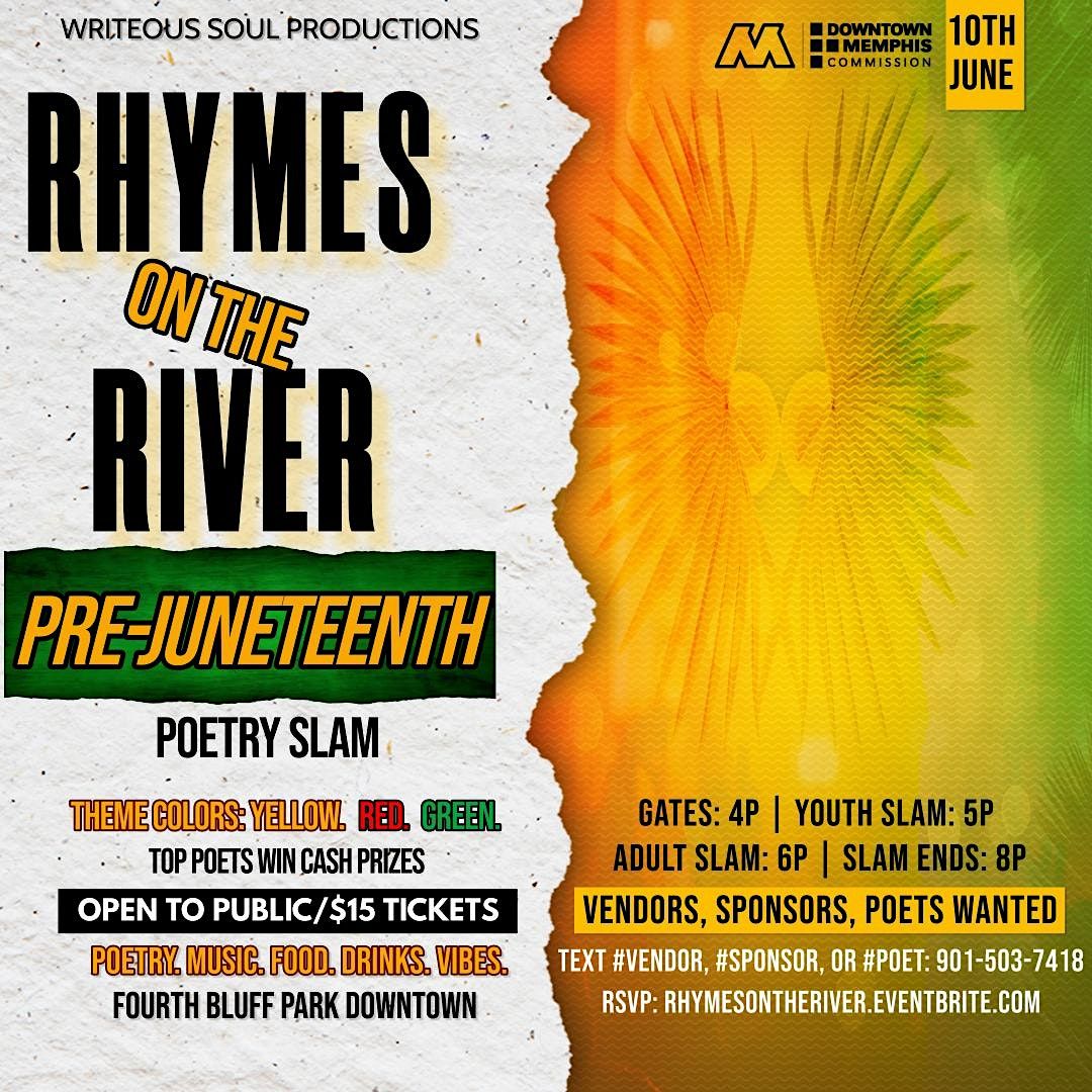 Rhymes on the River: Pre-Juneteenth Poetry Slam