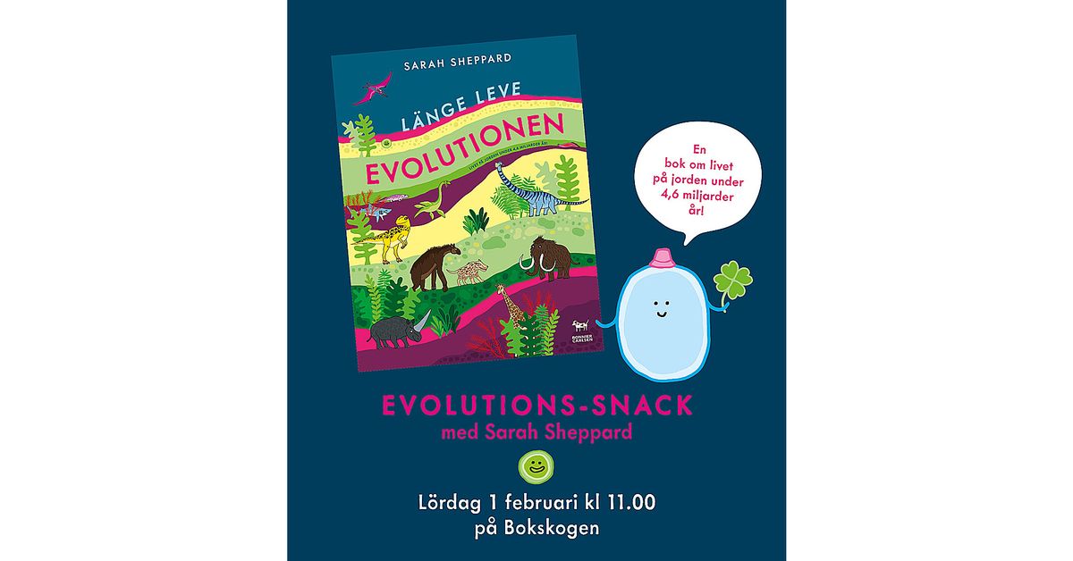 Evolutions-snack med Sarah Sheppard