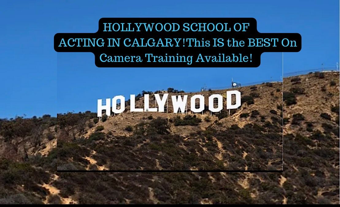 Calgary's Teen Masters  On-Camera Acting Program for FILM & TV!!