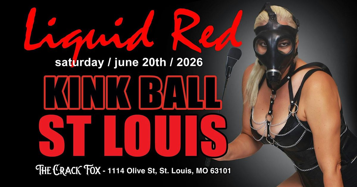 Liquid Red Kink Ball St Louis