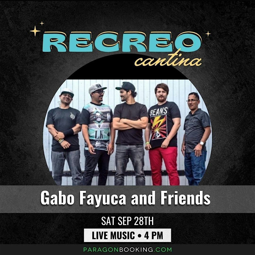 The Patio Fiesta :  Live Music in Downtown Chandler featuring Gabo Fayuca and Friends at Recreo Cantina