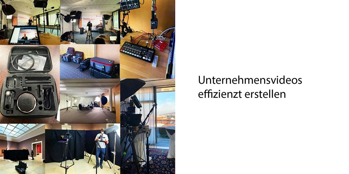 Unternehmensfilme und -videos effizient erstellen