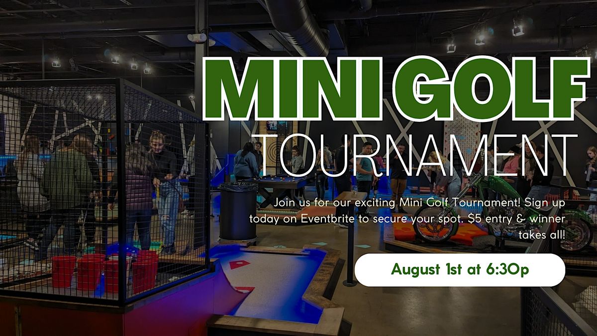 On Par Entertainment Mini Golf Tournament