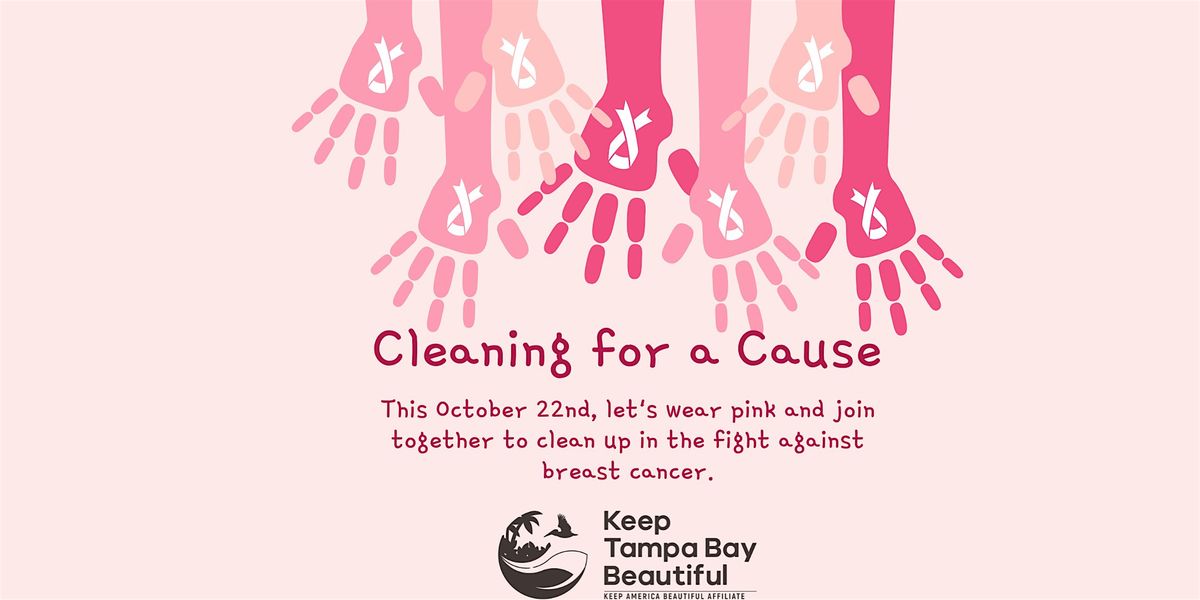 Cleaning for a Cause - Breast Cancer Awareness Month