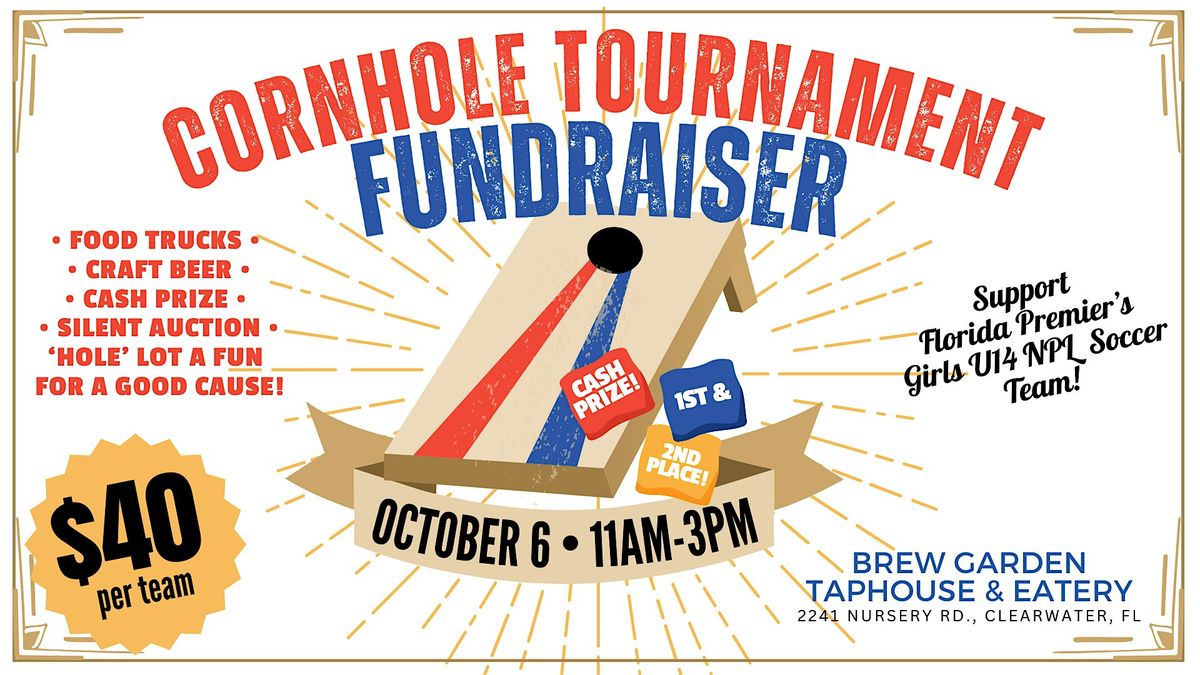 Cornhole Tournament Fundraider