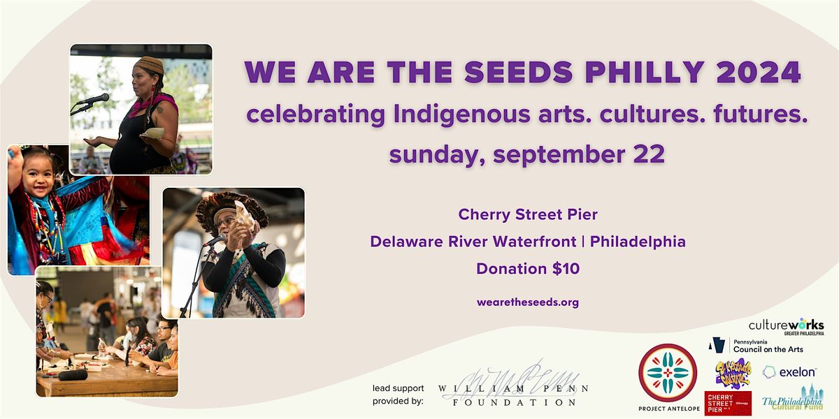 Seeds Philly 2024 - Sunday Stage Programs