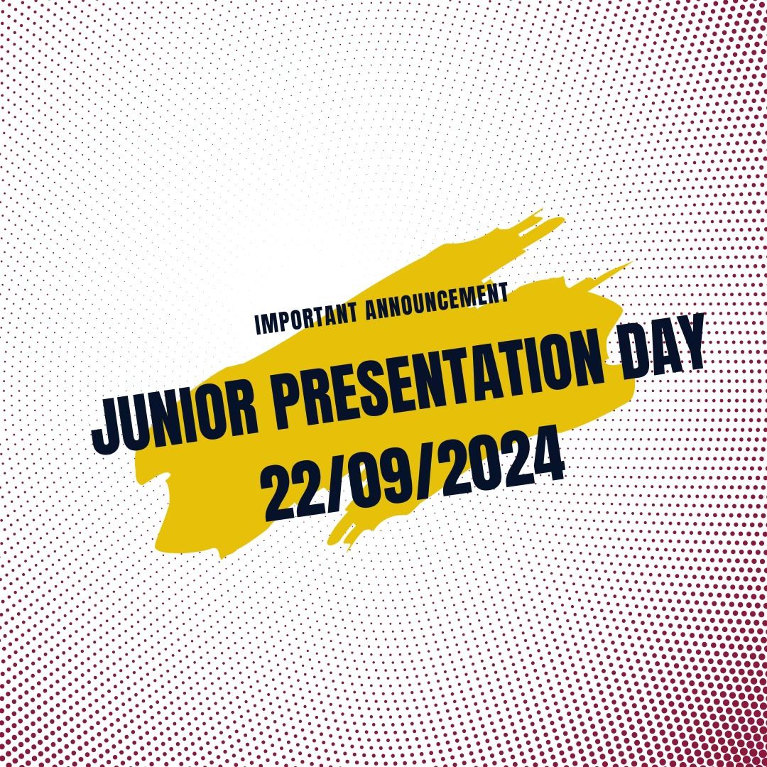 Junior Presentation Day \u26bd\ufe0f\ud83c\udfc6