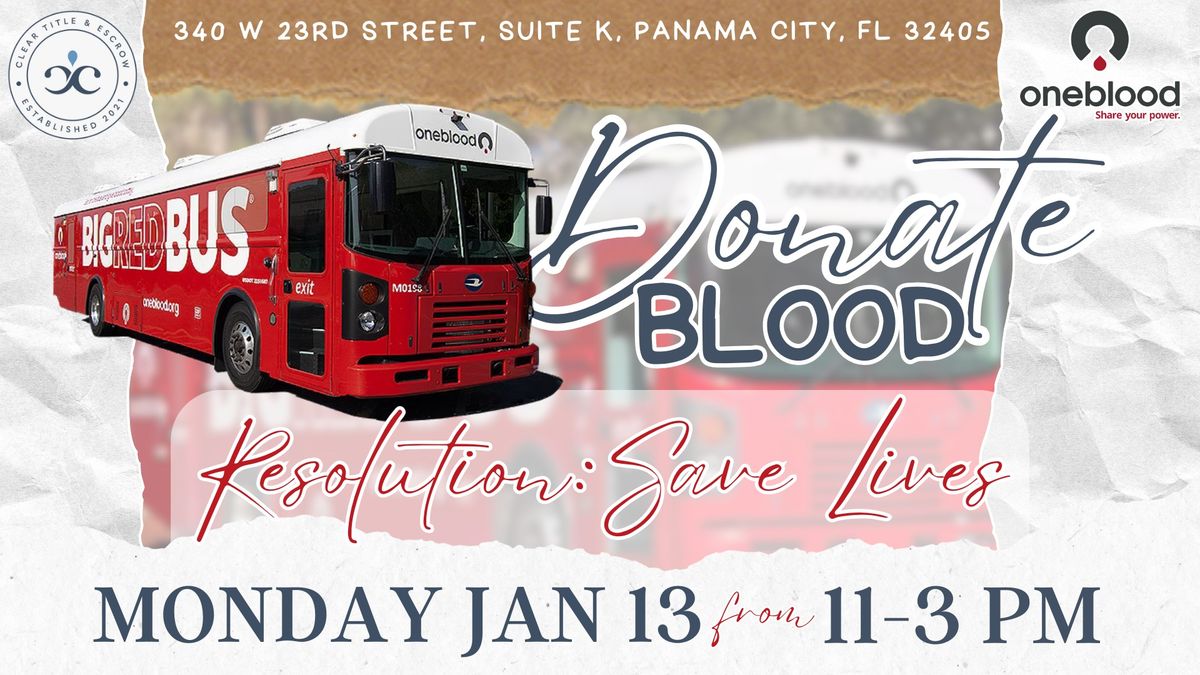 \u2744\ufe0f New Year Blood Drive | Give the GIFT of Life! \ud83c\udf81