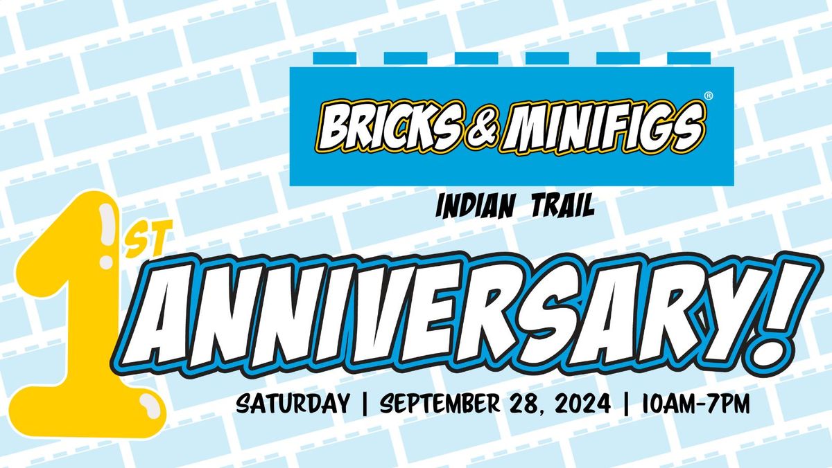 Bricks & Minifigs Indian Trail | 1st Anniversary! 