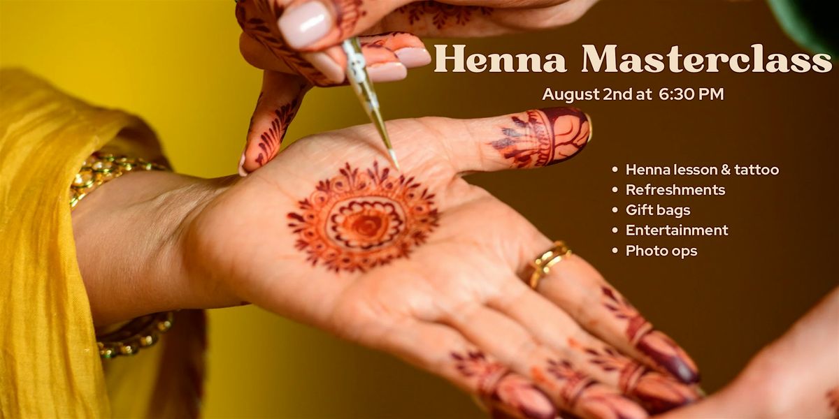 Beginner's Henna Workshop: From Mixing to Creating Designs