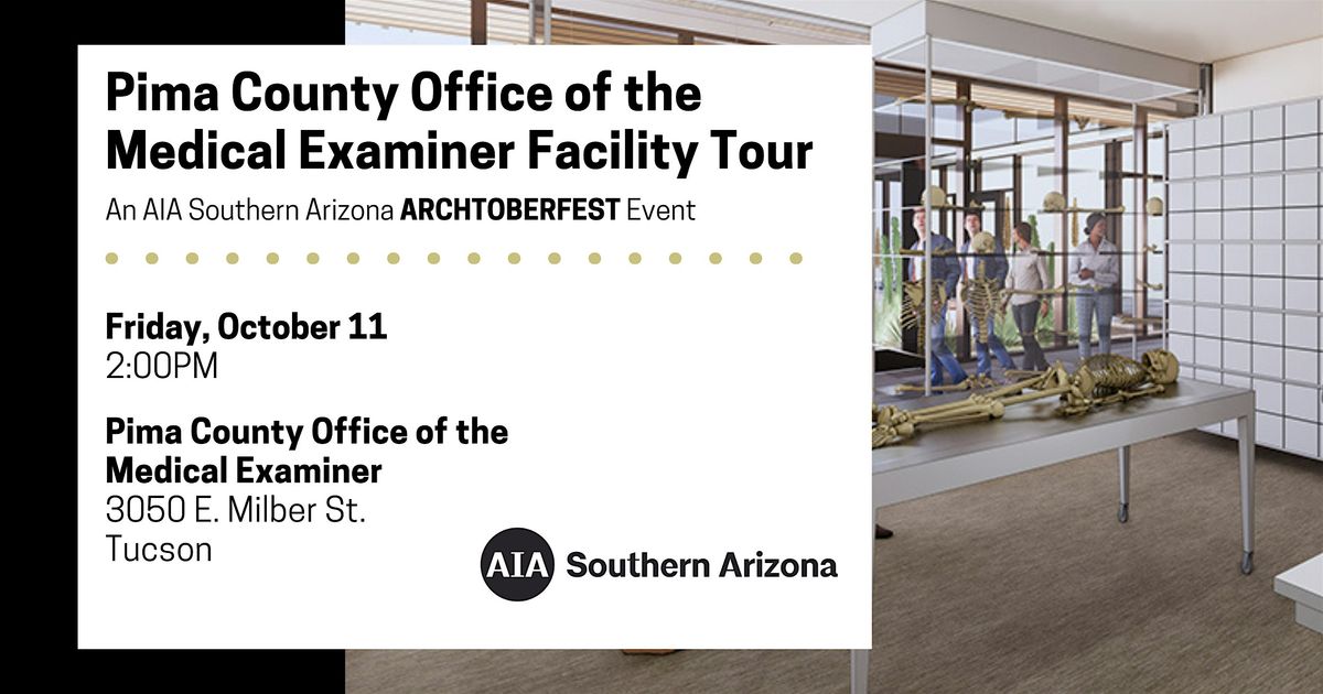 Pima County Office of the Medical Examiner Facility Tour