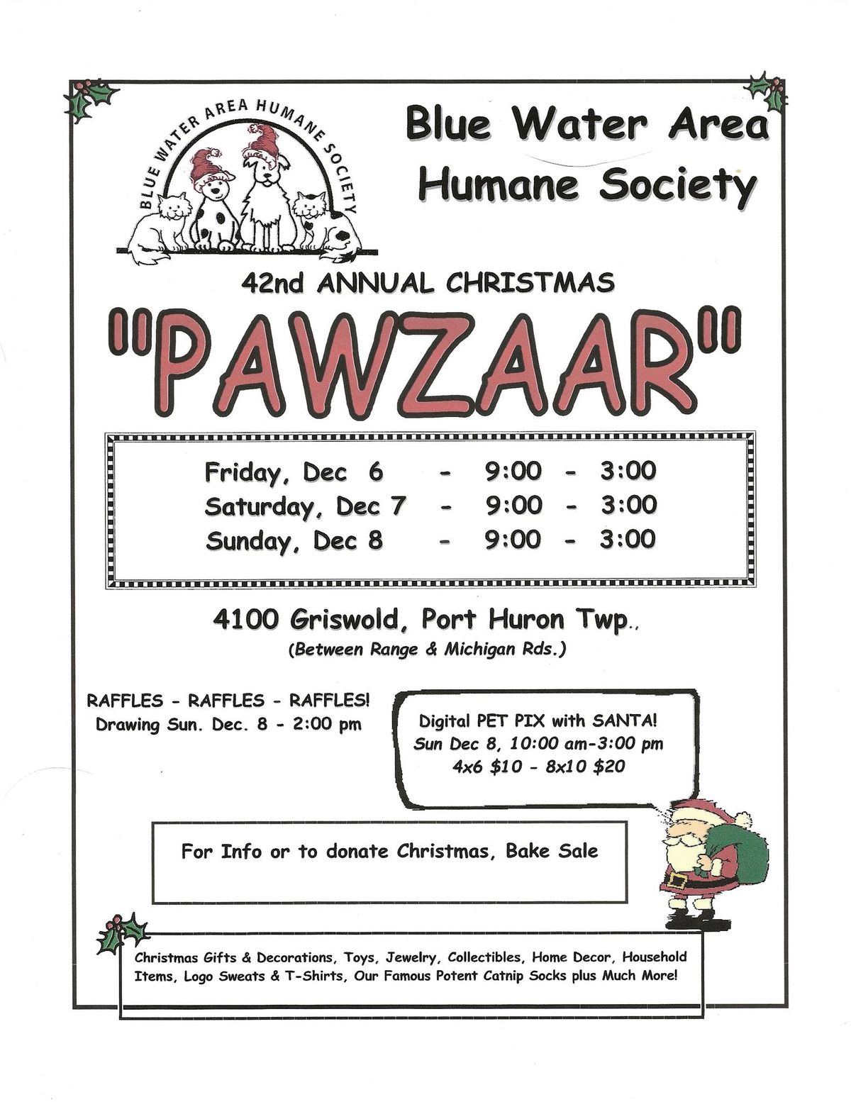 42nd Annual Christmas Pawzaar