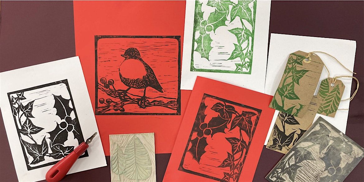 Christmas Lino Cutting Workshop: Fiona Edmondson