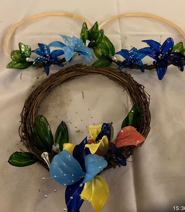 Christmas Ceramic Wreath workshop