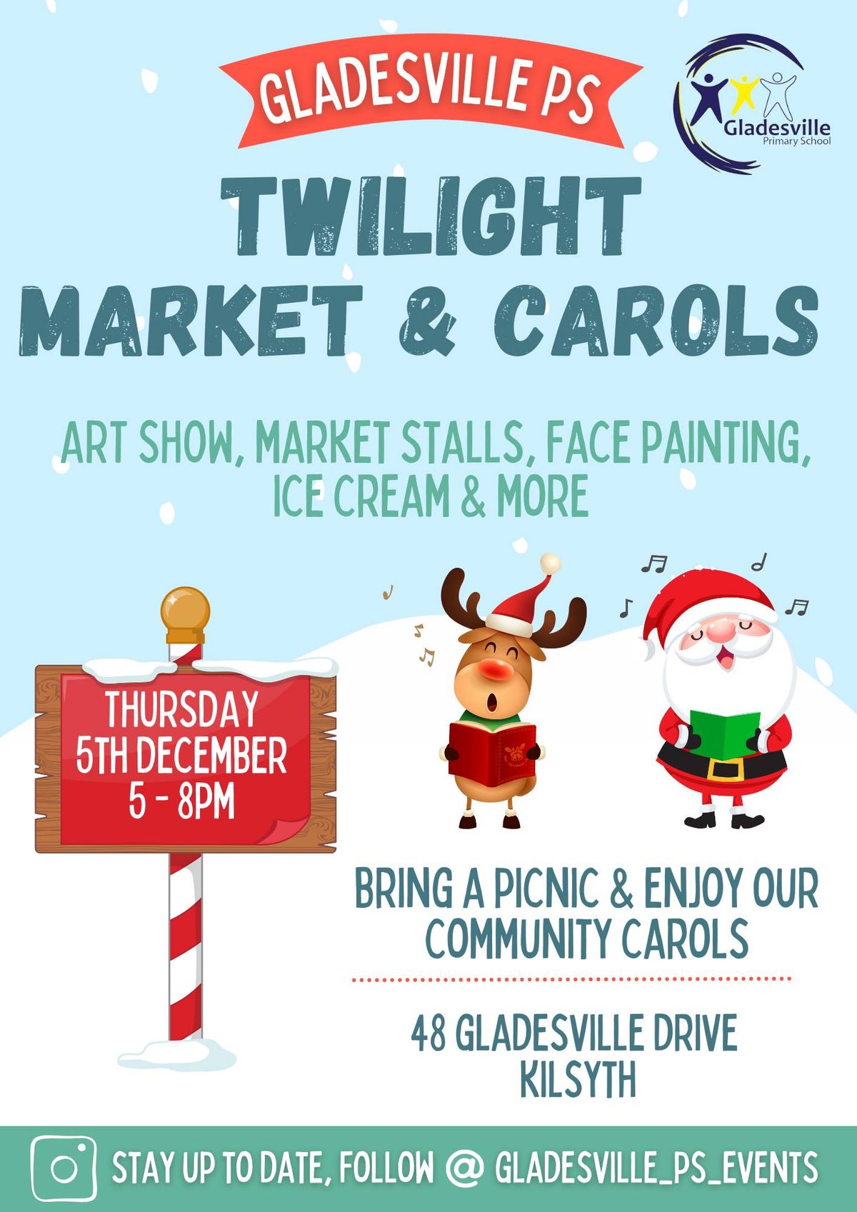 Gladesville Primary Schools 2024 Twilight Christmas Market & Carols