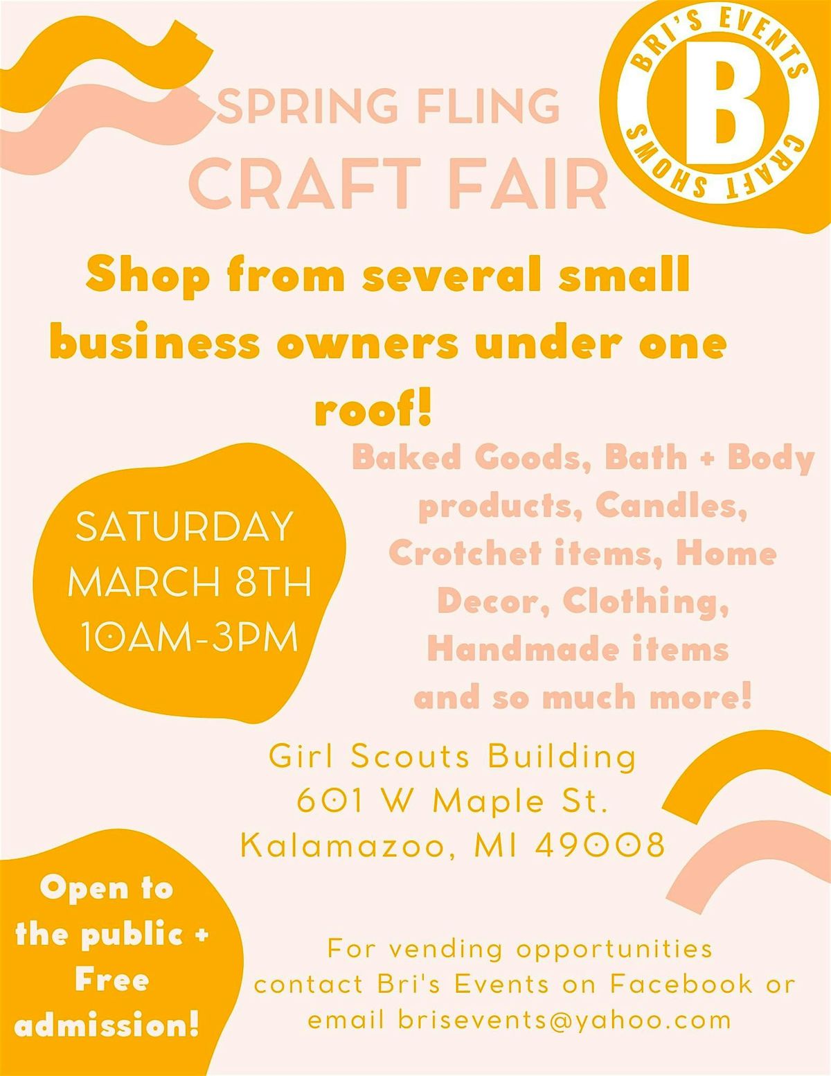 Spring Fling craft fair