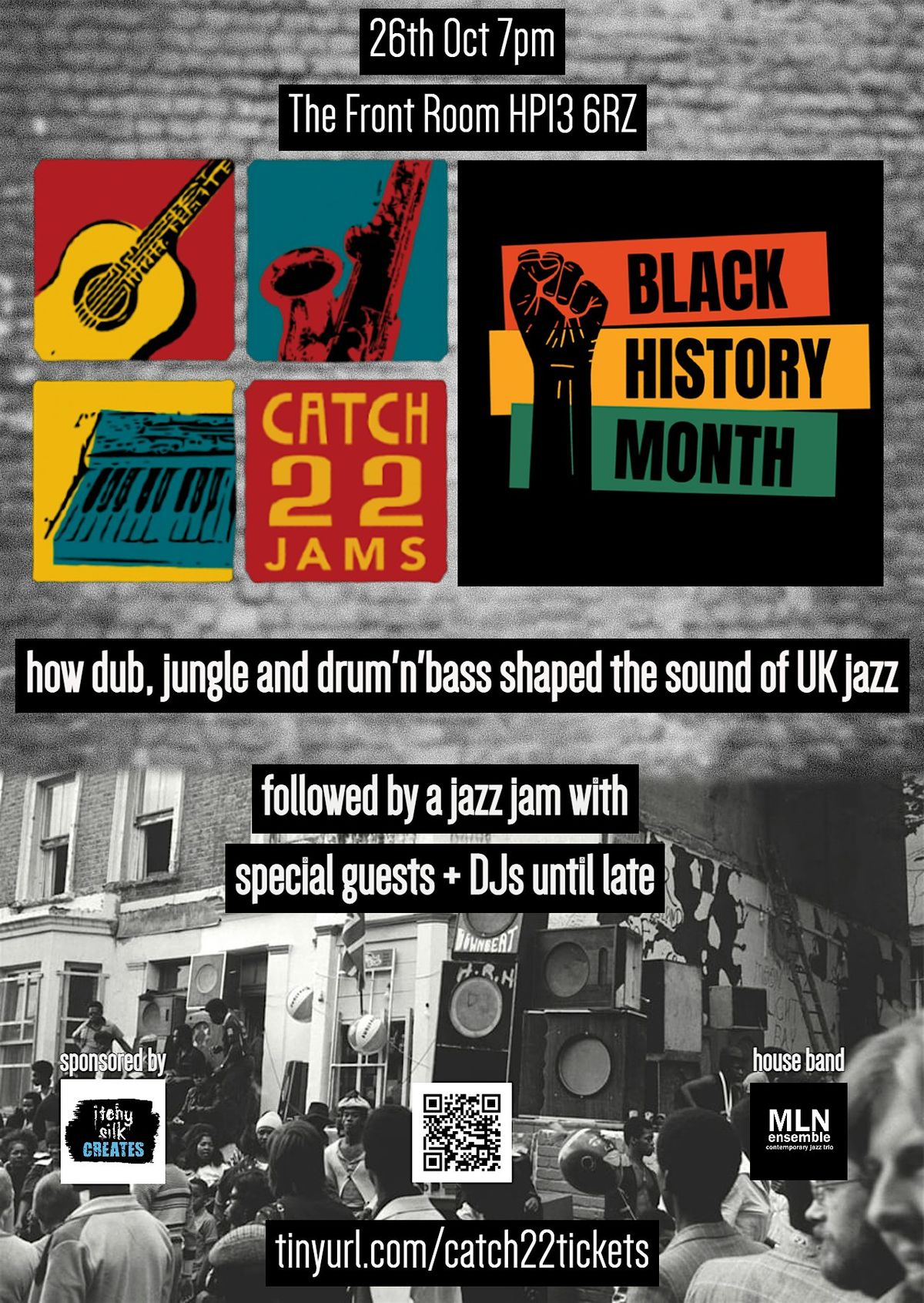 Catch 22 - a curated Jazz Jam: Black History Month