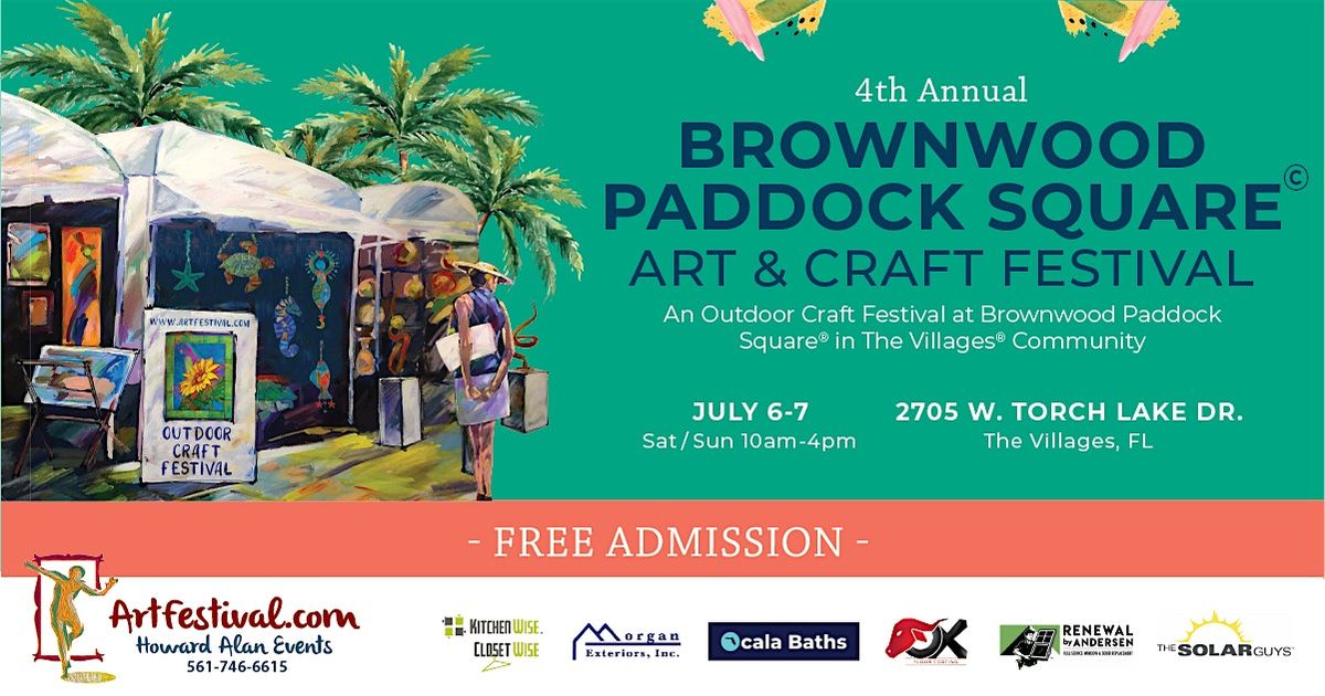 4th Annual Brownwood Paddock Square Art & Craft Festival