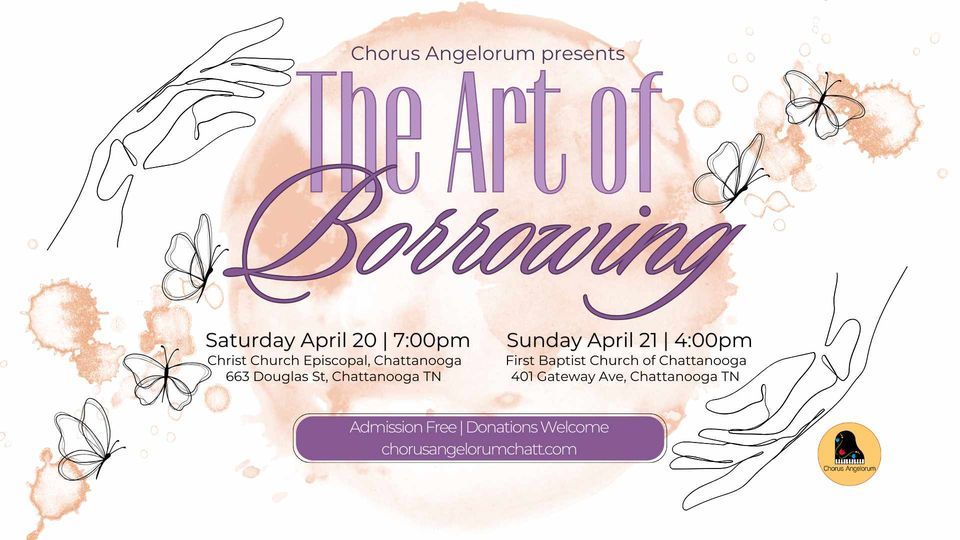 "The Art of Borrowing" at First Baptist Church of Chattanooga